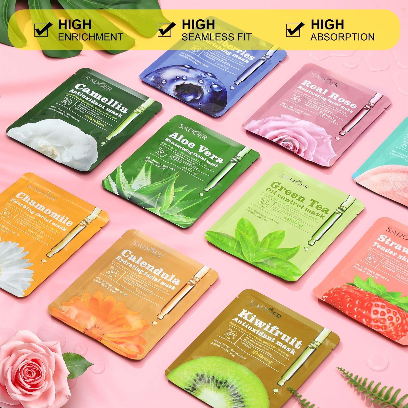 Lightning Deals on Facial Masks - Skin Care & Moisturizing for Women | Clearance Sale & Prime Early Access | Perfect for Spa Nights & Self-Care Routines