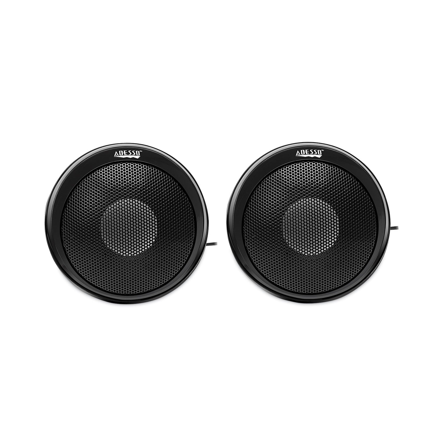 Adesso Xtream S4 High-Performance Desktop Computer Speakers - Premium Sound Quality for Gaming, Music & Movies (Black) | Perfect for Home Office, PC Setup & Entertainment Systems