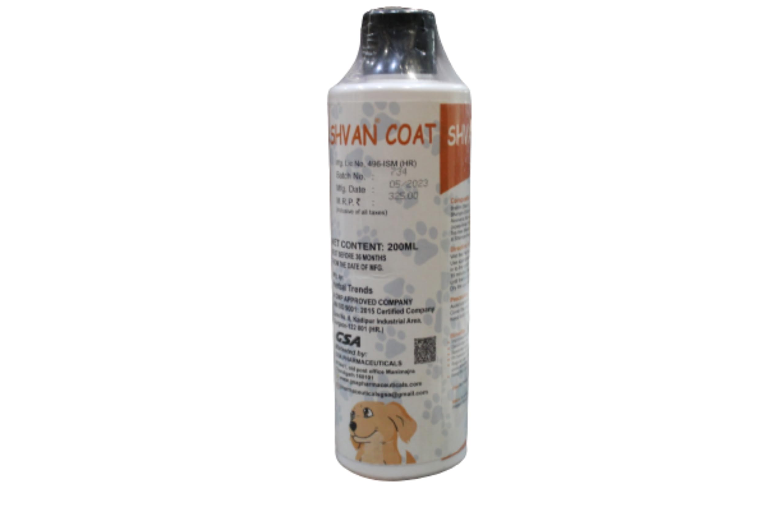 Shvan Coat Shampoo and Conditioner Set - Gentle Cleansing & Hydrating for Dogs - Perfect for Bath Time & Grooming at Home