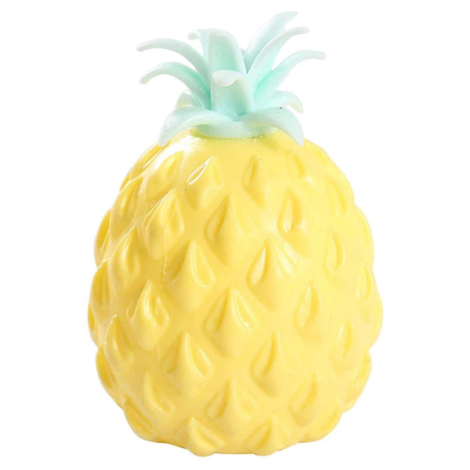 1 Pack FID-get Stress Relief Toy - Simulation Pineapple Squeeze Ball for Anxiety & Focus | Sensory Fidget Toys for Adults & Kids | Office, Home, Classroom Use | Random Color