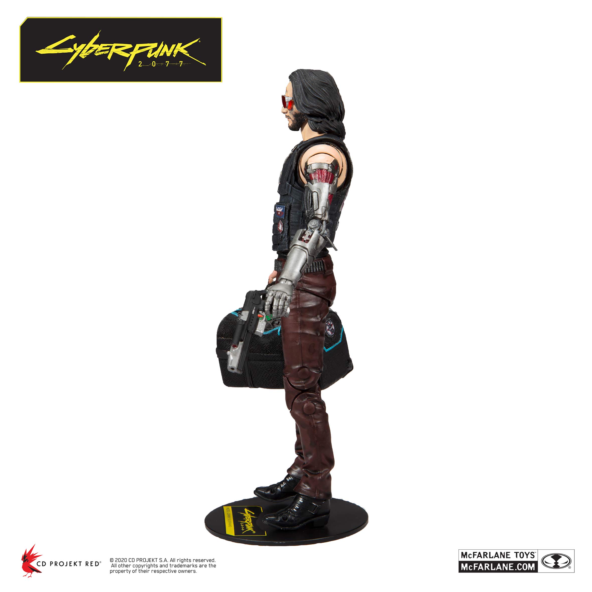 McFarlane Toys Cyberpunk 2077 Johnny Silverhand Collectible Action Figure - 7