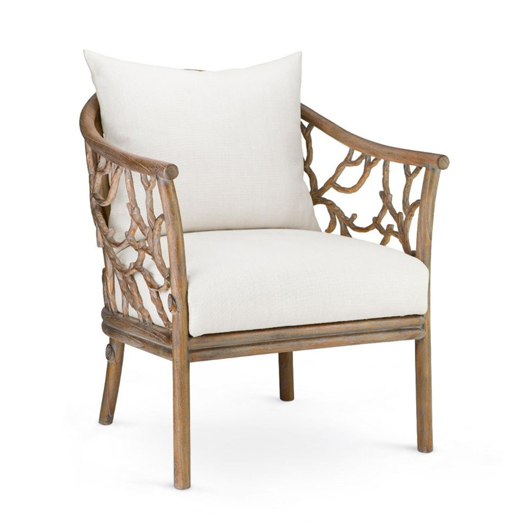Livingston Armchair - Modern Accent Chair for Living Room, Bedroom & Office - Comfortable Upholstered Lounge Chair with Sturdy Wooden Legs