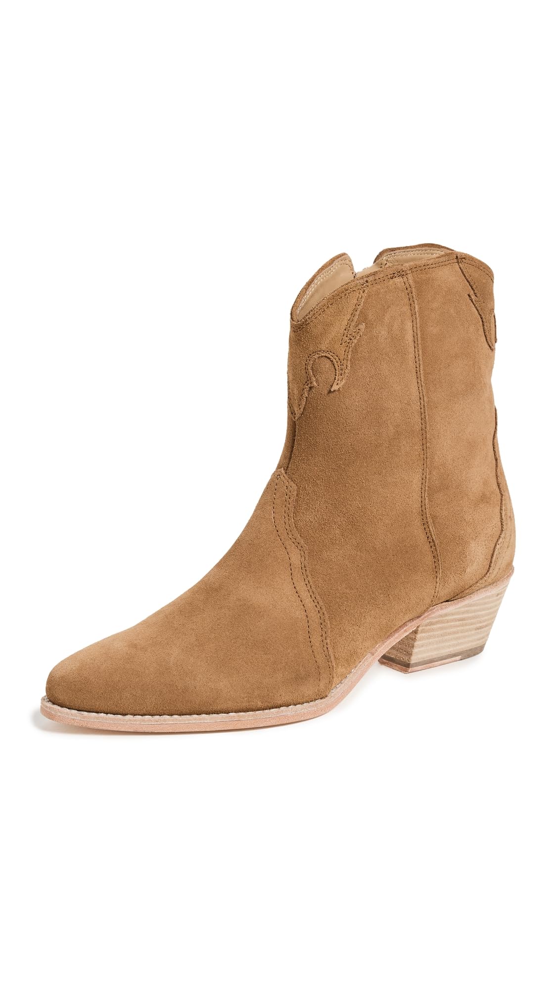 Free People Women's New Frontier Western Boot - Stylish Cowgirl Ankle Boots for Country Music Festivals & Fall Fashion