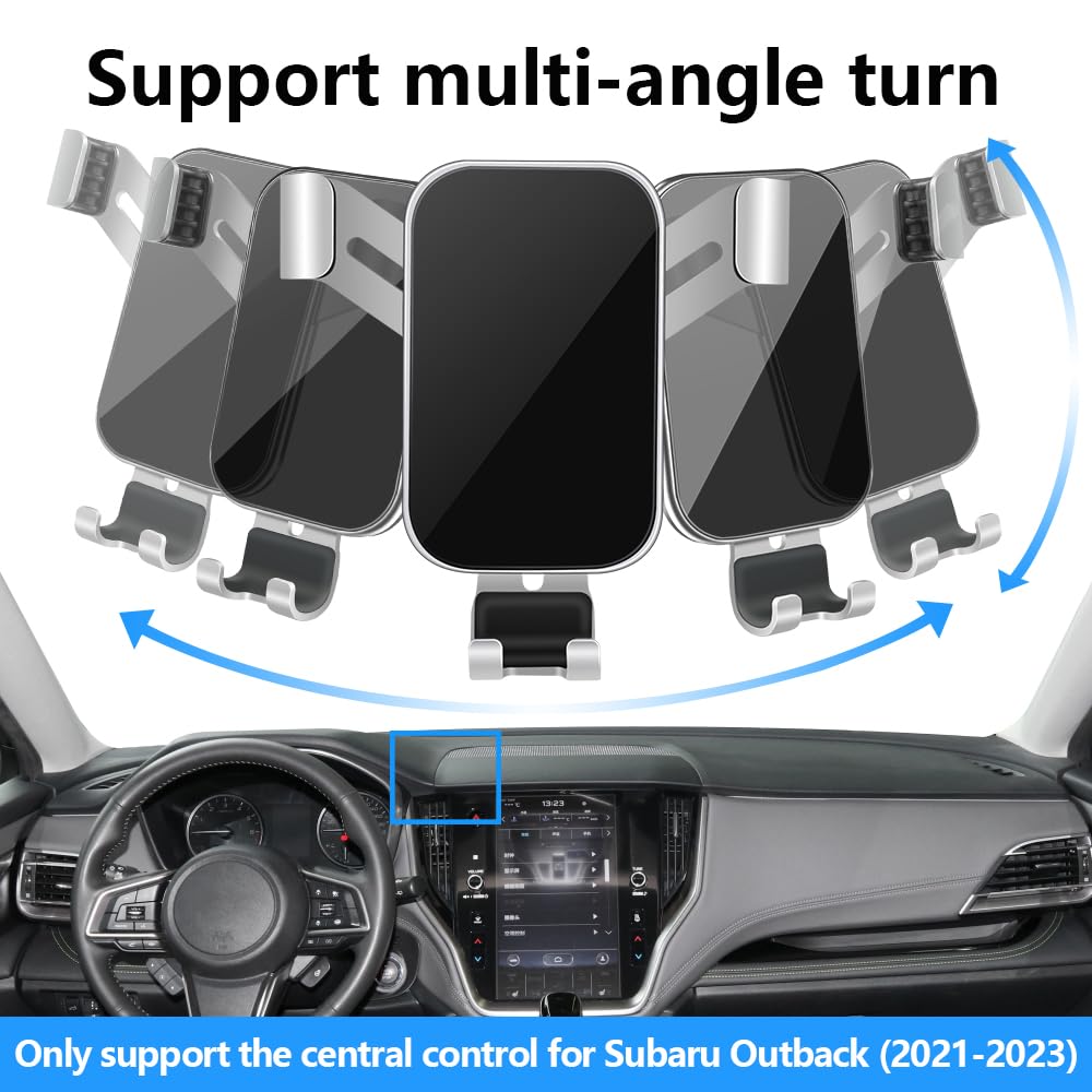 Subaru Outback Car Phone Holder 2021-2025 - Vent Mount for Navigation & Charging