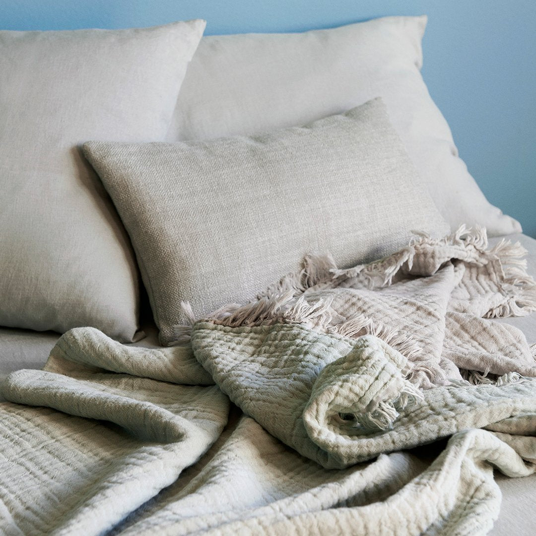 Soft and Cozy Cotton Throw Blanket - Perfect for Couch, Bed, and Outdoor Use - Machine Washable and Durable