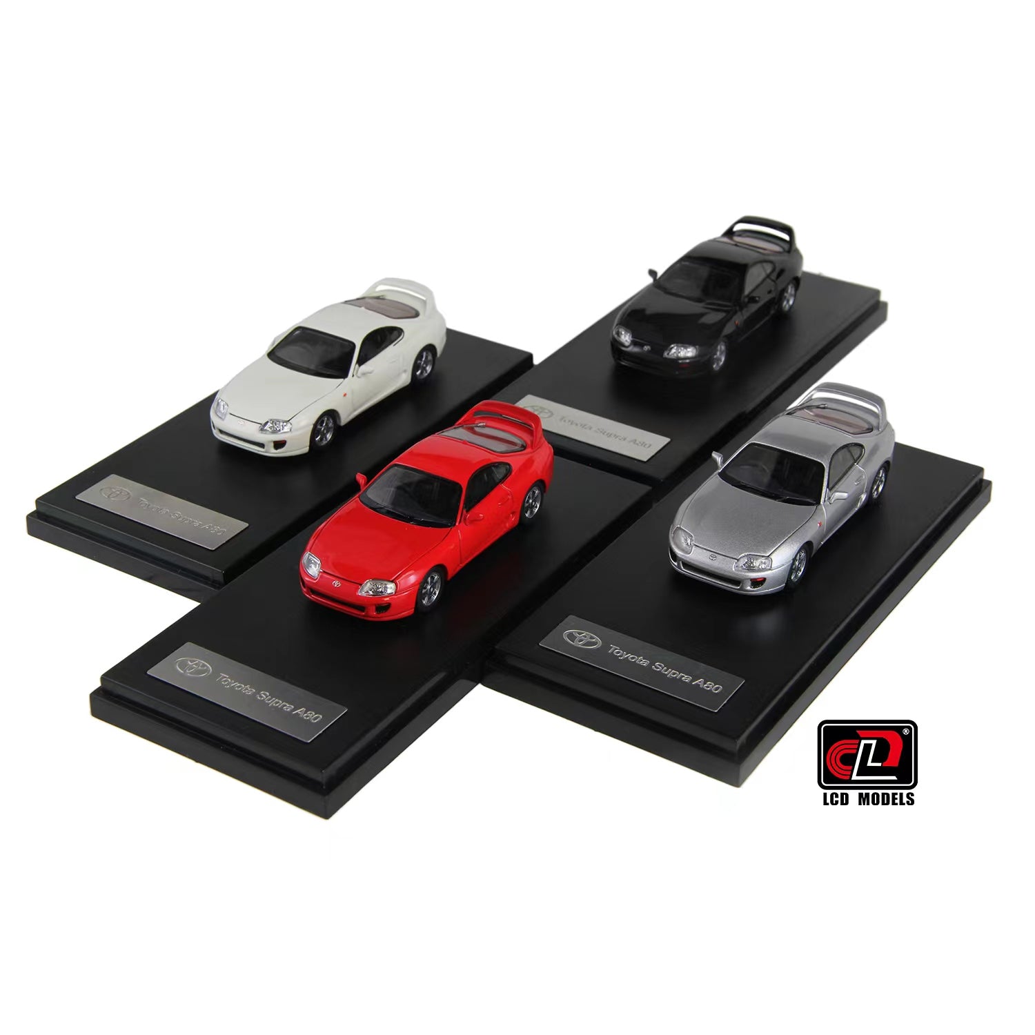 1:64 Scale Toyota Supra JZA80 Diecast Model Car - White Collectible Toy for Display & Racing Games - Perfect for Car Enthusiasts and Kids Play