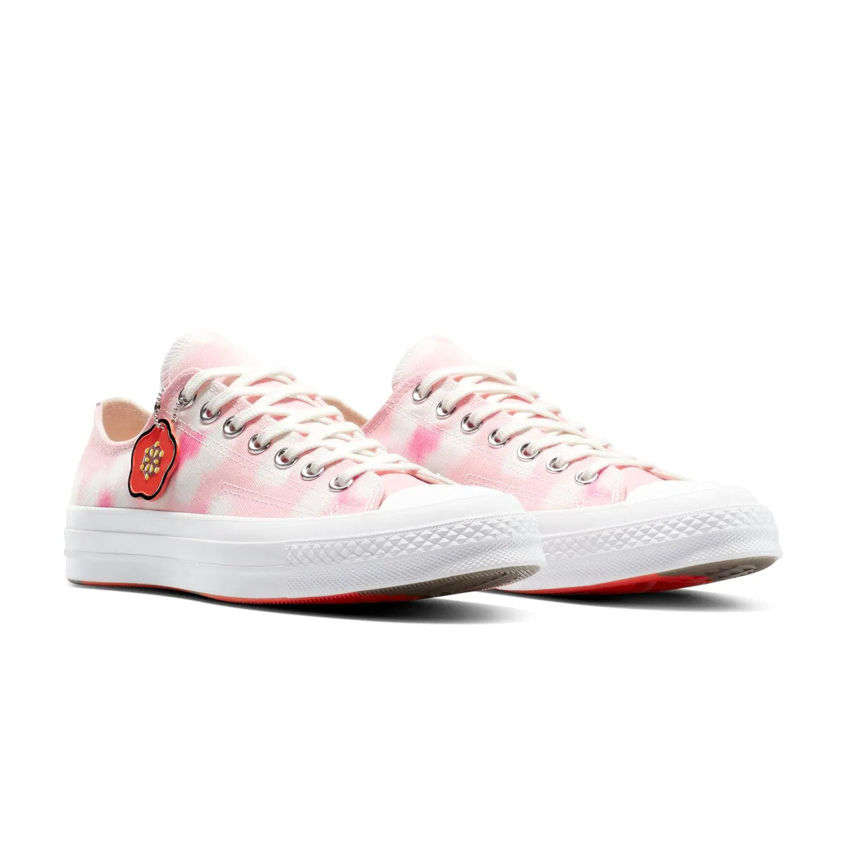 Kenzo Chuck 70 Lo 'Hana Leopard Pink Cosmos' Sneakers - Women's Fashion Casual Shoes for Streetwear & Everyday Outfits