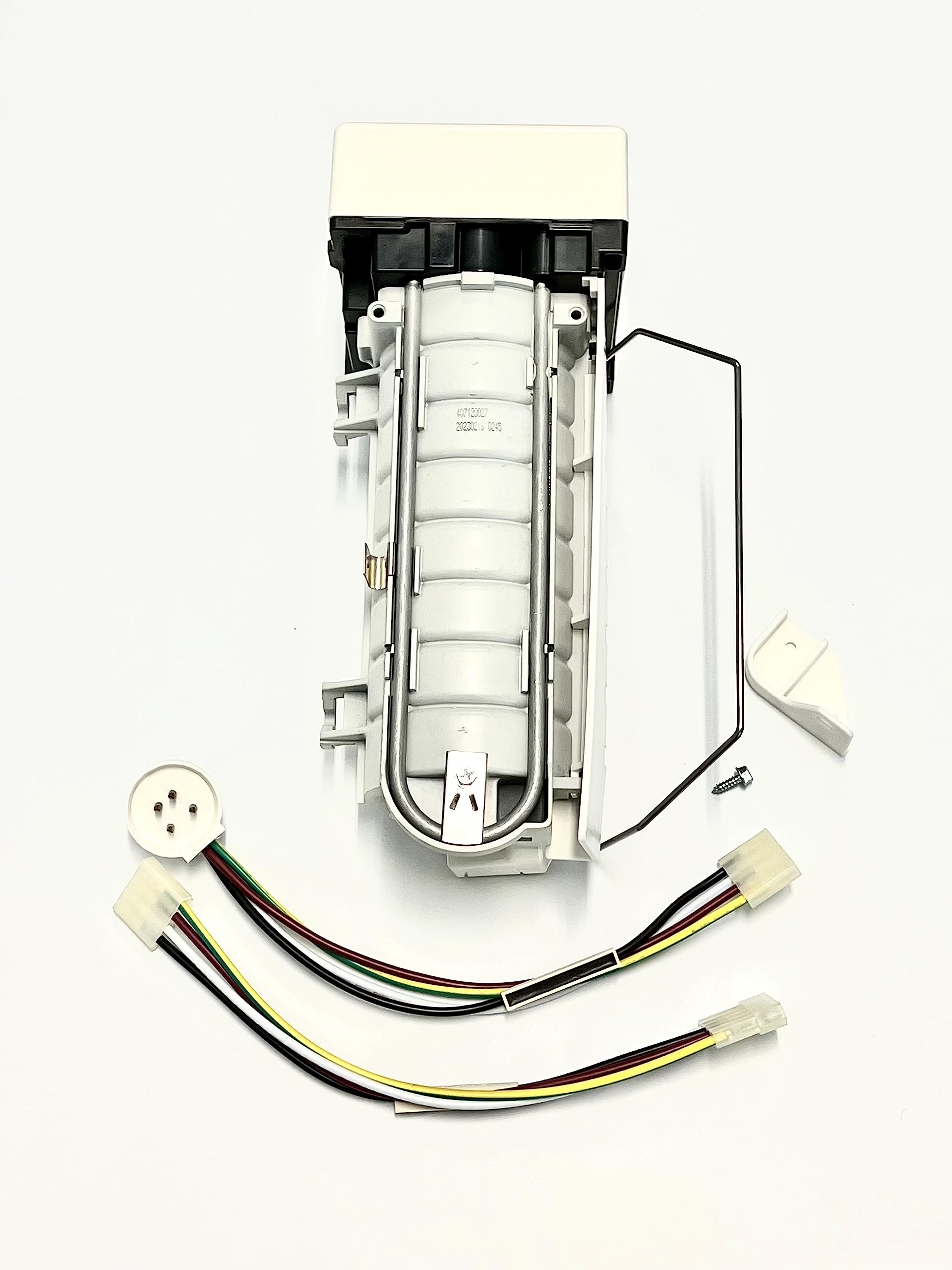 Edgewater Parts W10122507 WPW10122507 Replacement Ice Maker - Compatible with Whirlpool & Kenmore Refrigerators - Perfect for Kitchen, Office, or RV Use