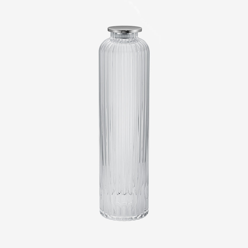 Georg Jensen Bernadotte Carafe with Lid - Elegant Glass Pitcher for Water, Juice & Wine - Perfect for Dining, Entertaining & Home Decor