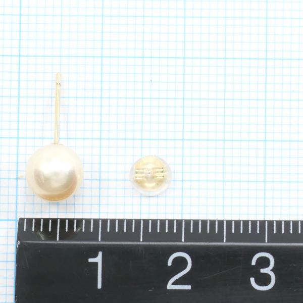 18K Yellow Gold Pearl Earrings for Women - Elegant & Timeless Pearl Stud Earrings - Perfect for Weddings, Parties & Everyday Wear