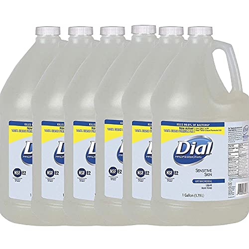 Moisturizing Liquid Hand Soap Refill - Gentle Formula for All Skin Types | 128 Fl Oz (6 Gallons) Bulk Refill for Soap Dispensers | Perfect for Homes, Offices & Restaurants | Hypoallergenic & Dermatologist Recommended