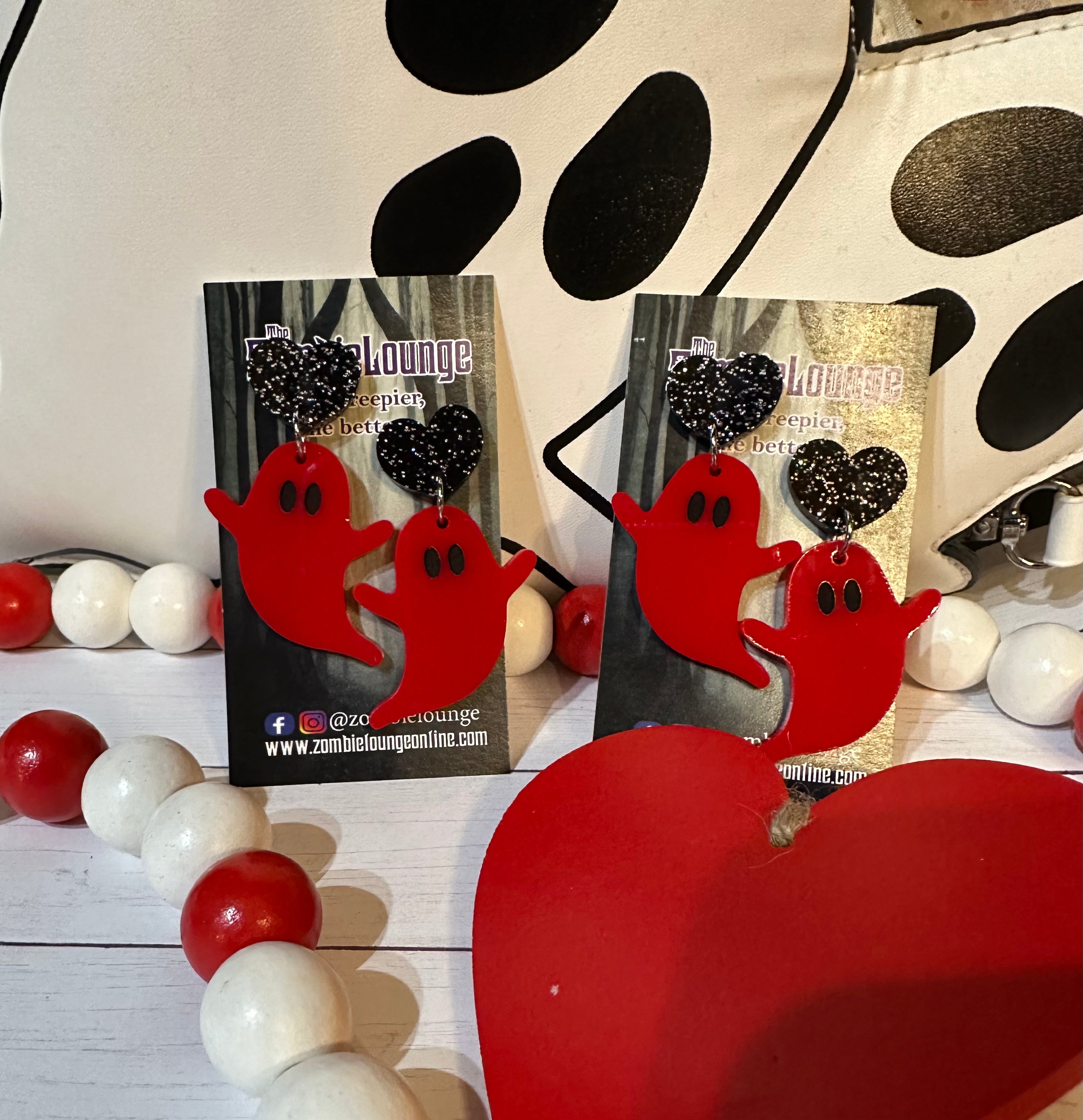Spooky Halloween Ghost Earrings for Women - Cute & Stylish Accessories for Costume Parties, Trick or Treat, and Festive Celebrations