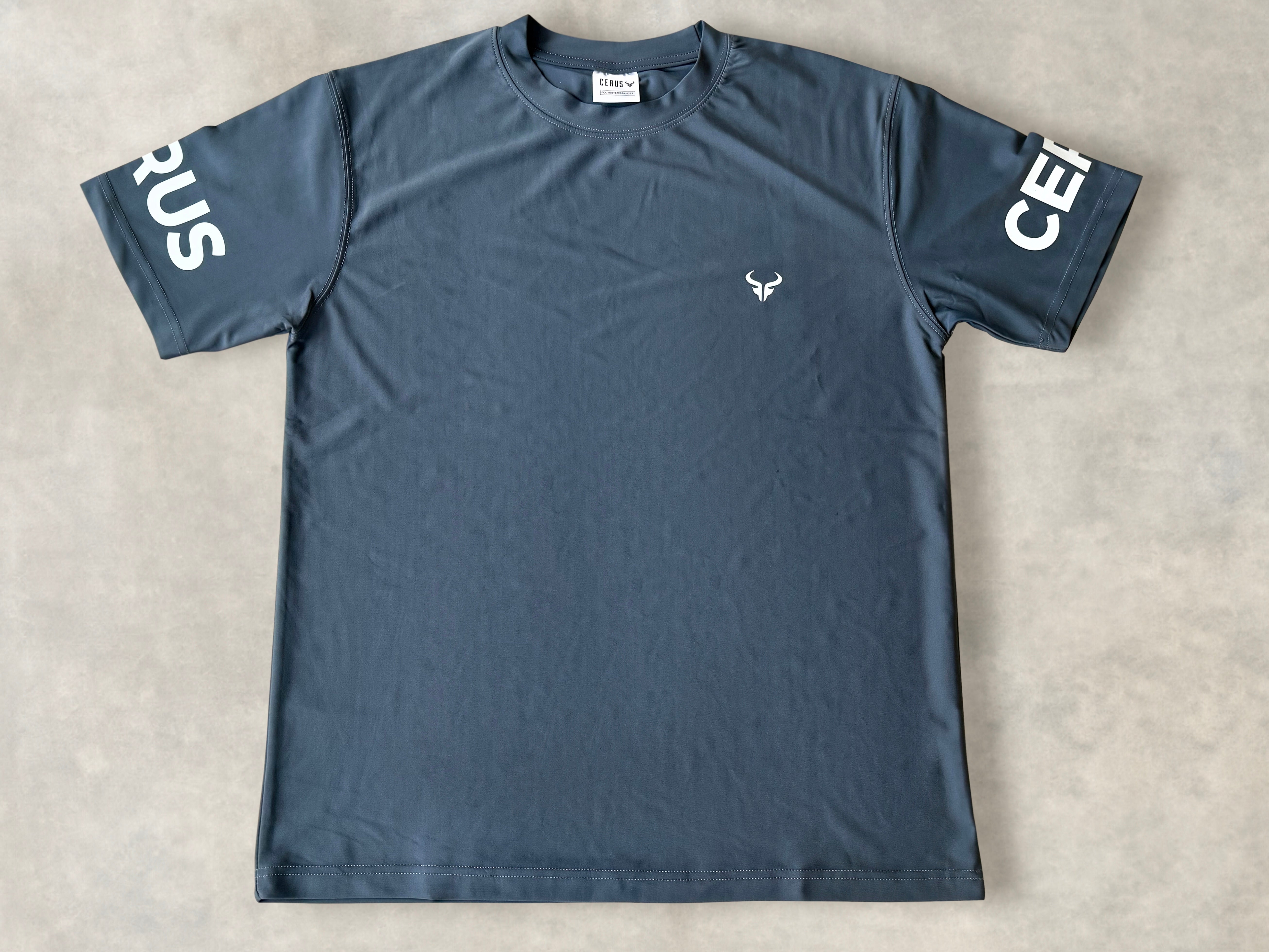Cerus Grey Apex Men's T-Shirt - Premium Cotton Casual Tee for Everyday Wear | Gym, Workout, Streetwear & Lounge Comfort