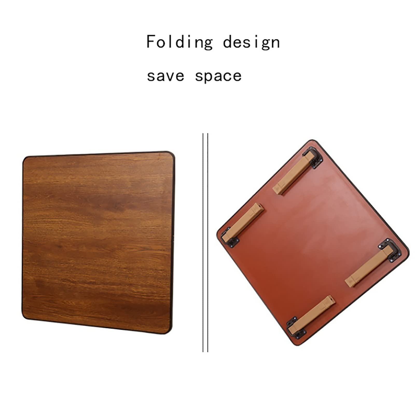 Japanese-Style Folding Low Table - 90x75cm Multi-Functional Dining Desk for Tatami Rooms, Study & Bay Window Use | Perfect for Tea Ceremonies, Small Space Living & Compact Workstations (Height: 30cm)