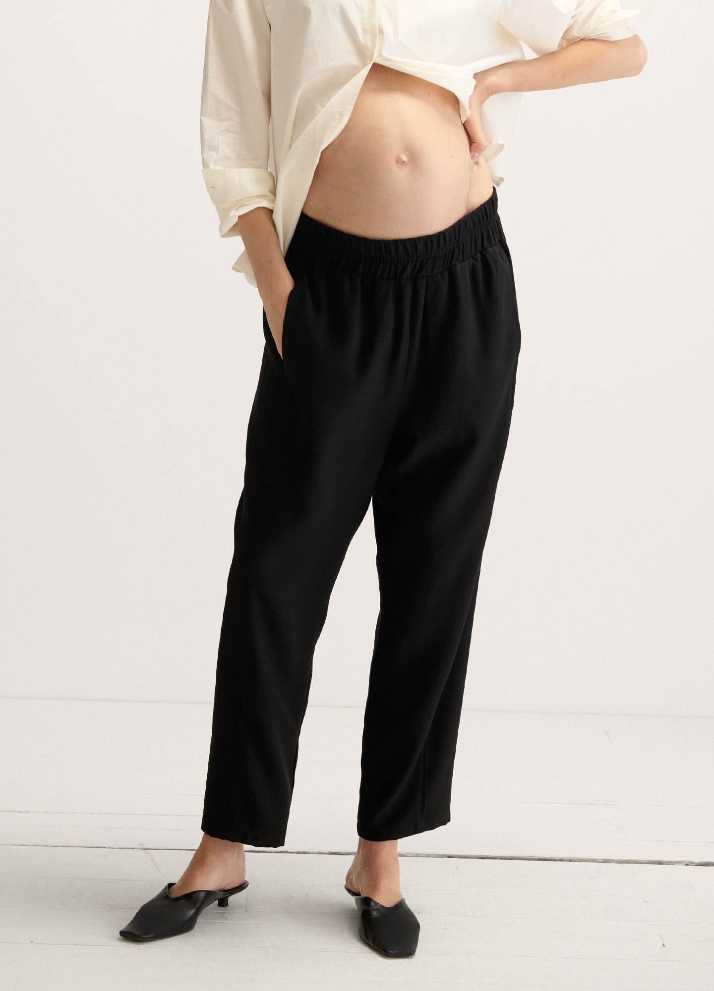 The Asher Pant Pos - Premium High-Waisted Stretch Work Pants for Women | Comfortable Office & Business Casual Trousers | Perfect for Professional Workwear & Everyday Wear