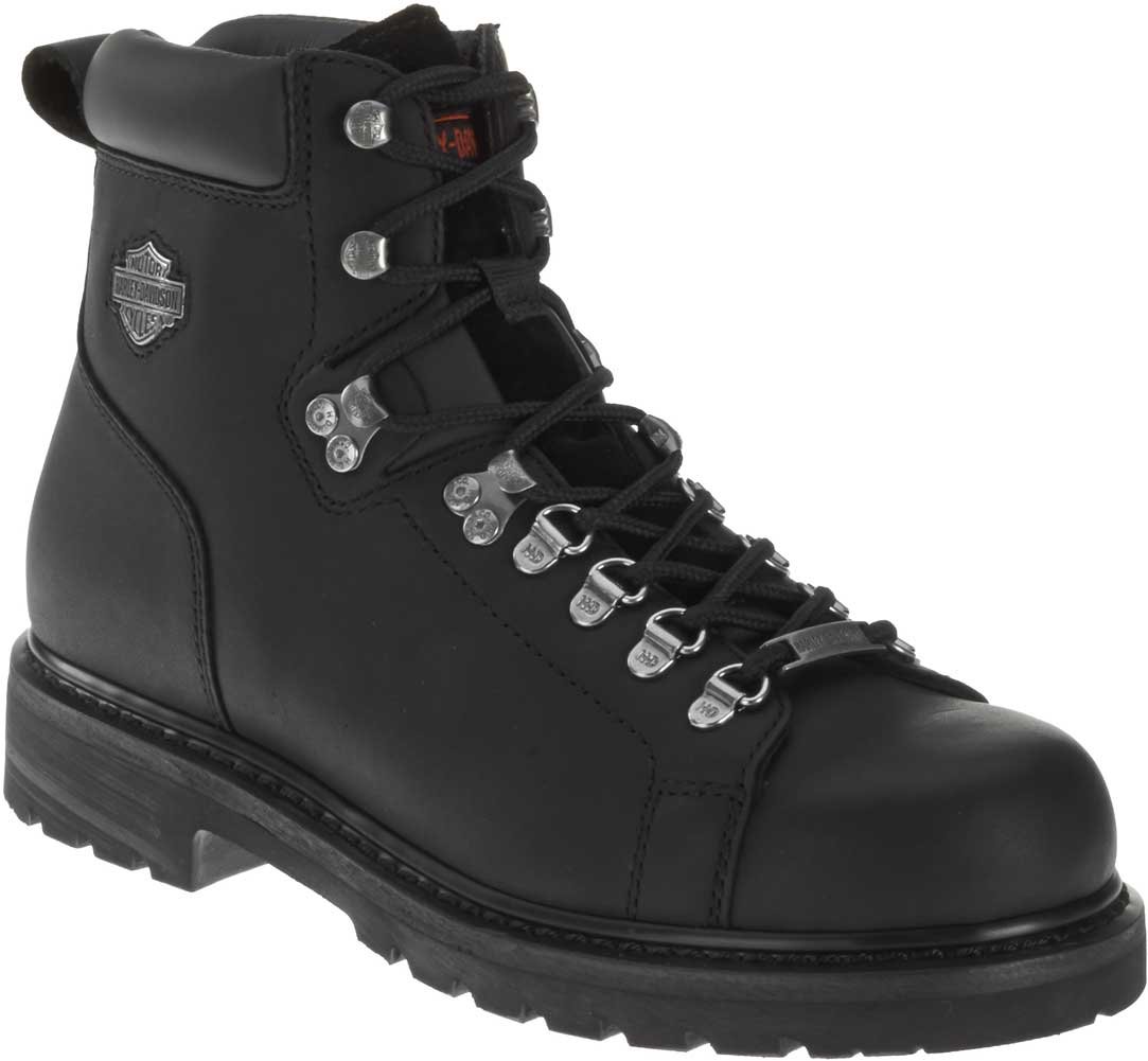 **Harley-Davidson Men's Motorcycle Boots - Black Leather Dipstick Boots for Riding & Casual Wear - Durable & Comfortable Biker Footwear**    *(Perfect for Motorcycle Rides, Road Trips, and Everyday Stylish Outfits)*