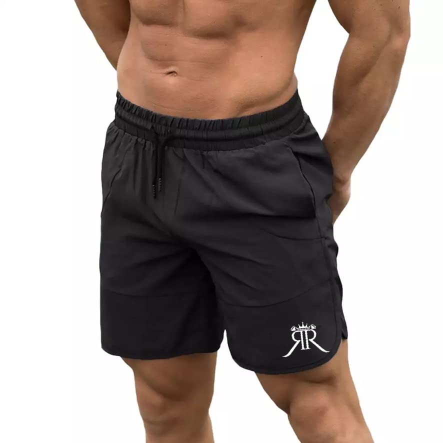 ROYALTY'S Roots Men's 7'' Spandex Workout Shorts - Breathable Quick-Dry Gym Shorts for Running, Training & Fitness | Athletic Casual Wear for Men | Perfect for Workouts, Jogging & Sports Activities