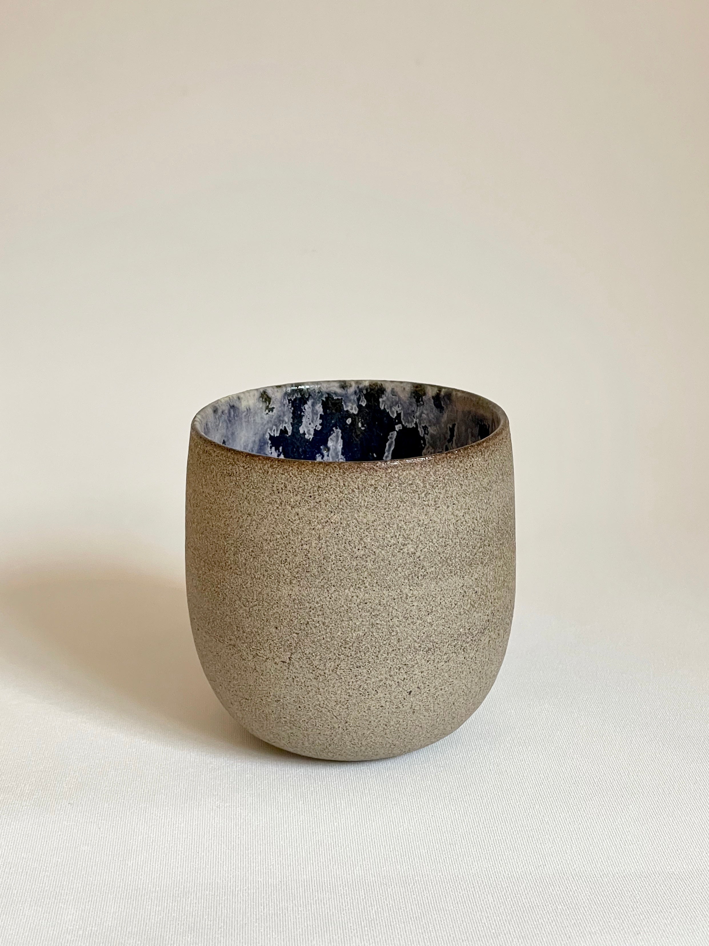 Aage Würtz Still Got The Blues/Raw Ceramic Coffee Cup - Perfect for Home, Office & Cafe Use