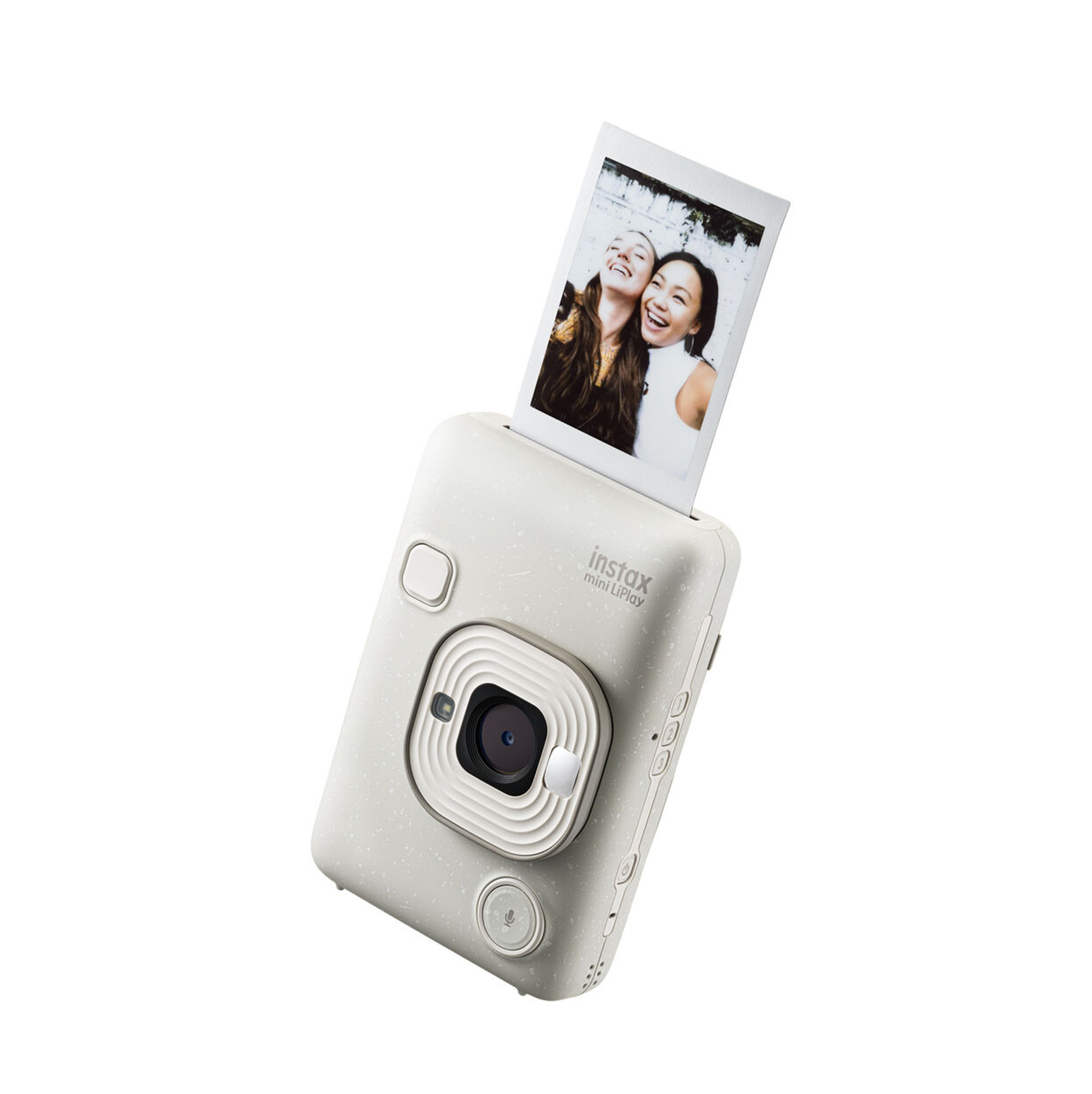 Fujifilm Instax Mini Liplay Hybrid Instant Camera - Print Digital Photos Instantly | Bluetooth Connectivity | Misty White | Perfect for Parties, Travel & DIY Scrapbooking