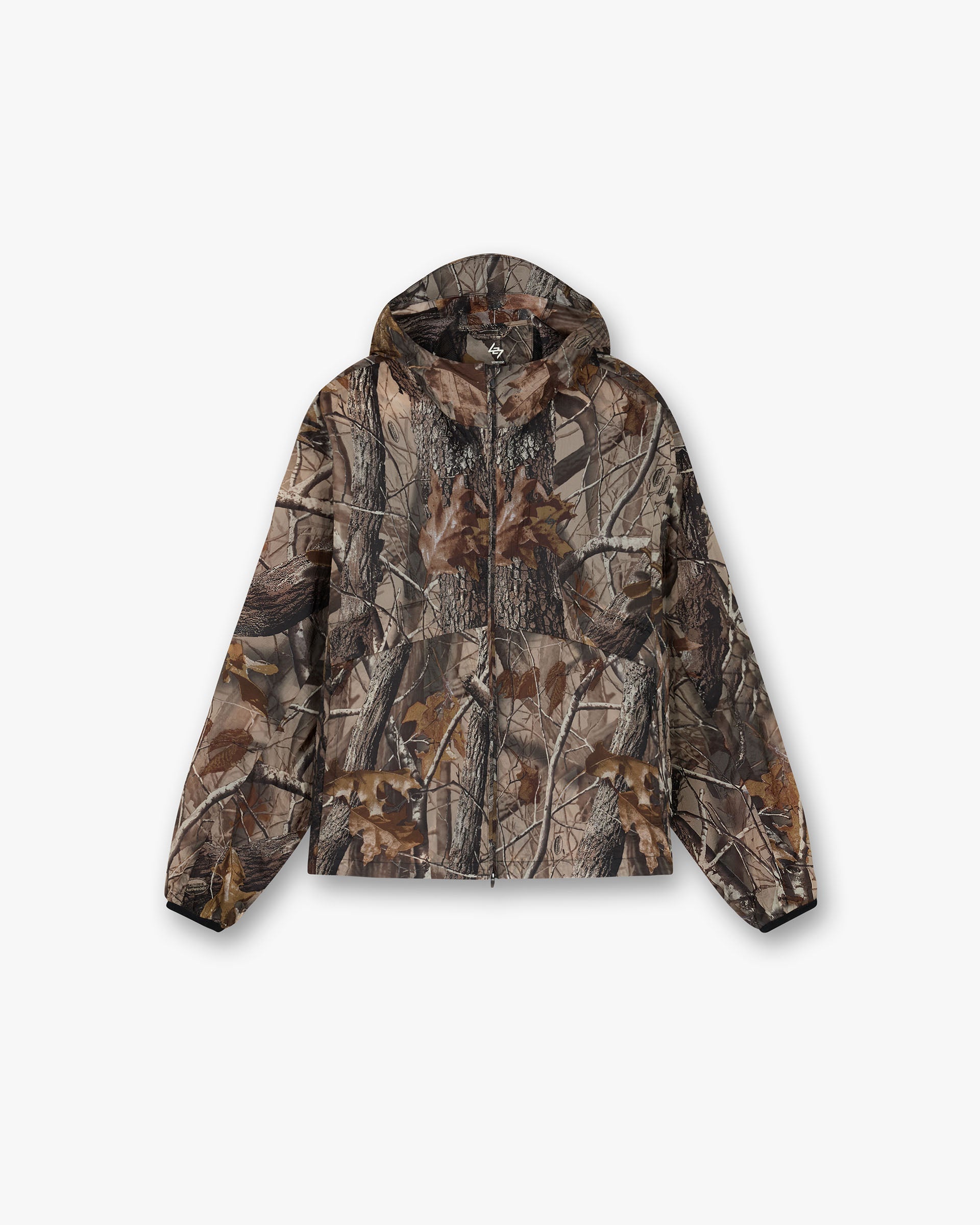 247 Hooded Training Jacket - Realtree® Camo Design for Outdoor Workouts & Hunting | Lightweight Performance Jacket for Men & Women | Ideal for Gym, Running & Cold Weather Activities