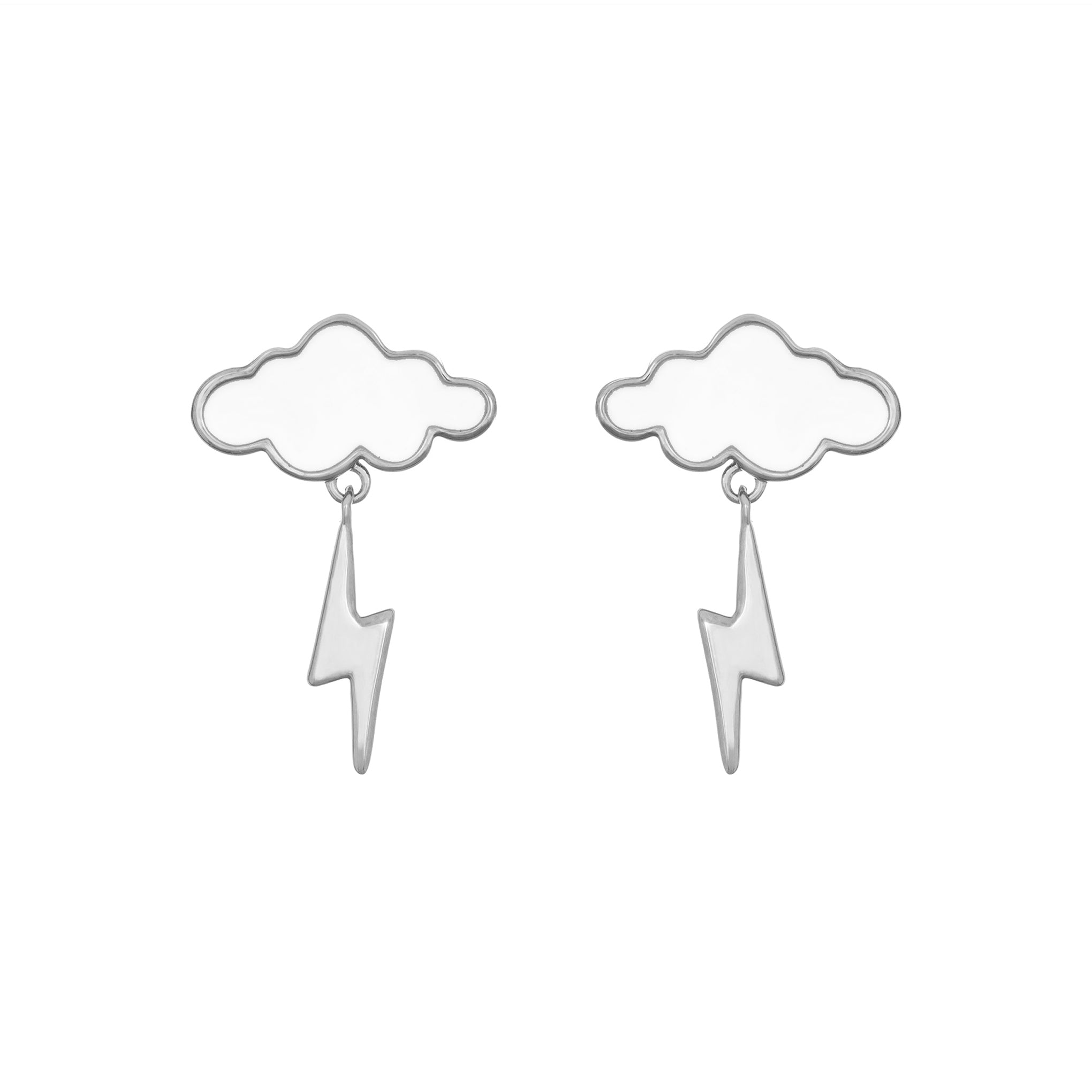 Elegant Cloud-Shaped Earrings for Women - Lightweight Hypoallergenic Jewelry - Perfect for Casual Wear, Office & Special Occasions