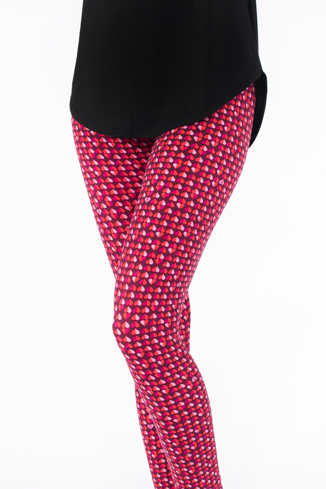 Trendy Lovesick Printed Leggings for Women - High Waisted Yoga Pants for Workout, Lounge & Everyday Wear