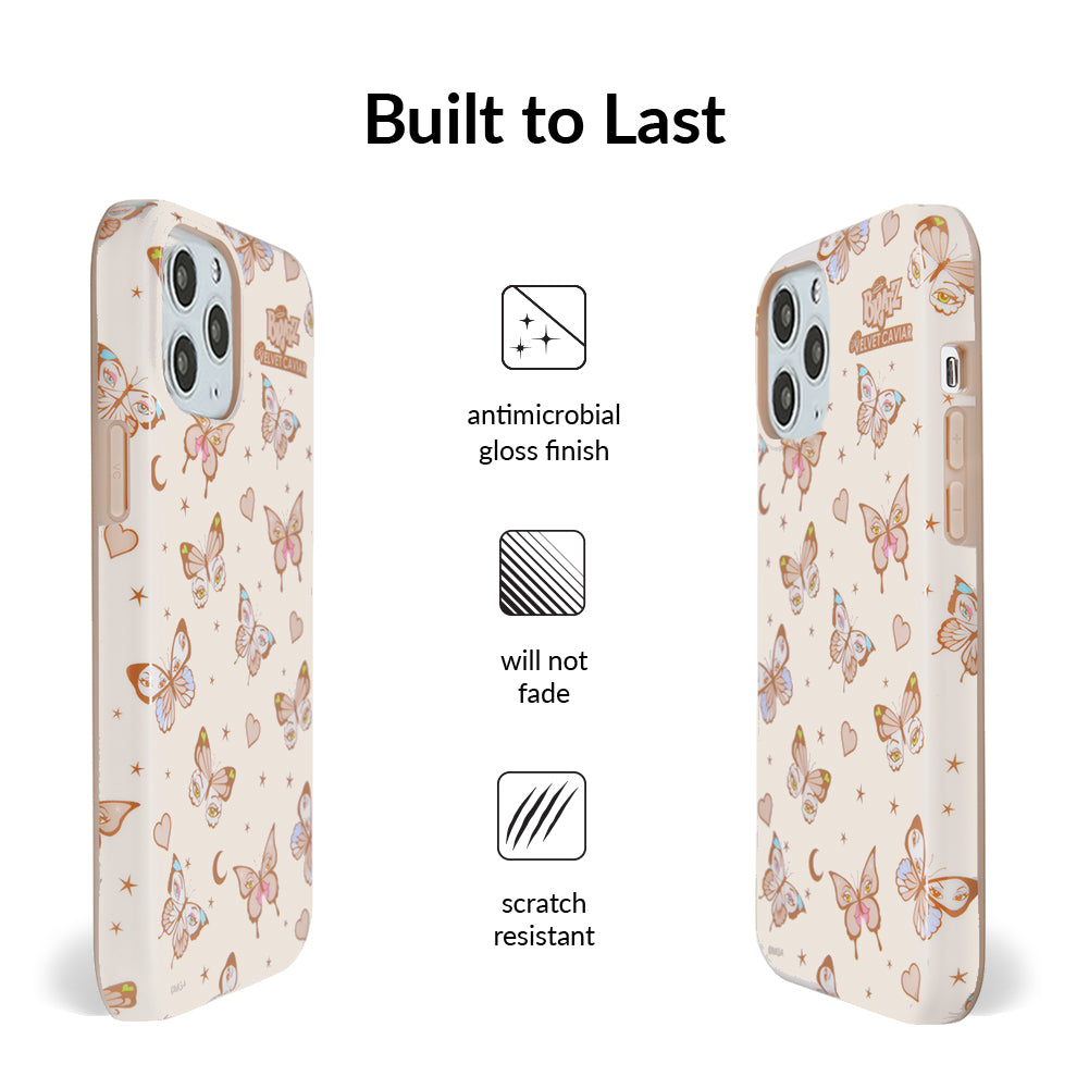 Bratz Butterfly iPhone Case - Stylish Protective Cover for iPhone 11/12/13/14/15 - Trendy Fashion Accessory for Girls & Teens - Perfect for School, Parties & Everyday Use