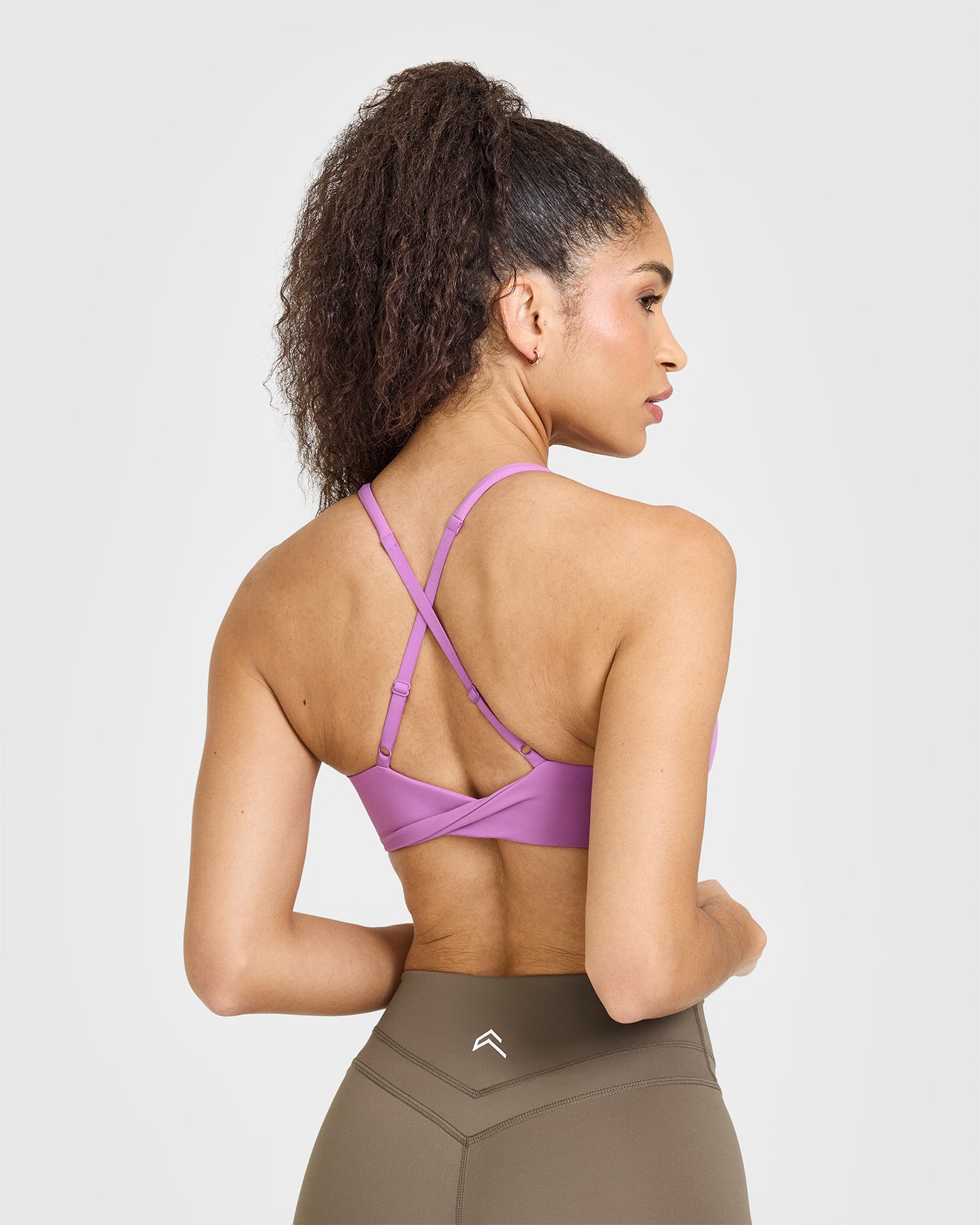 Seamless Wireless Micro Bralette - Orchid Purple | Comfortable Light Support for Yoga, Lounge & Everyday Wear