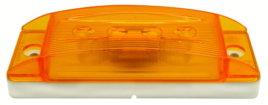 PM M155A Amber Sealed Hard Hat II Clearance & Side Marker Light - Durable Construction Safety Lighting for Helmets & Vehicles