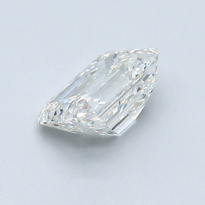 0.98 Carat Emerald Cut H Color SI1 Clarity Diamond - Elegant Engagement Ring & Wedding Jewelry for Women