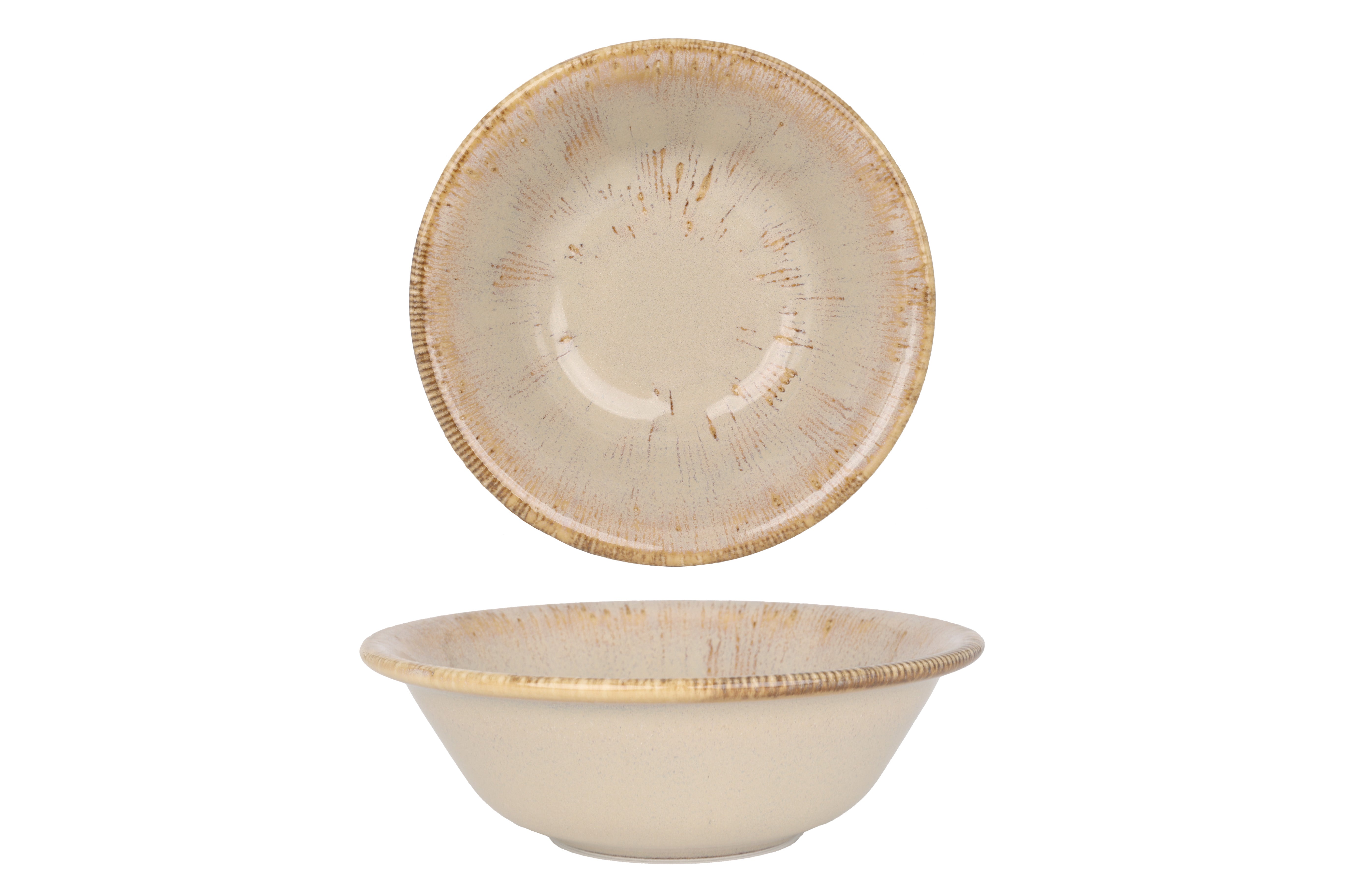Sand Snell 24-Piece Dinnerware Set - Elegant Porcelain Plates, Bowls, Cups & Saucers for Everyday Dining, Entertaining & Special Occasions