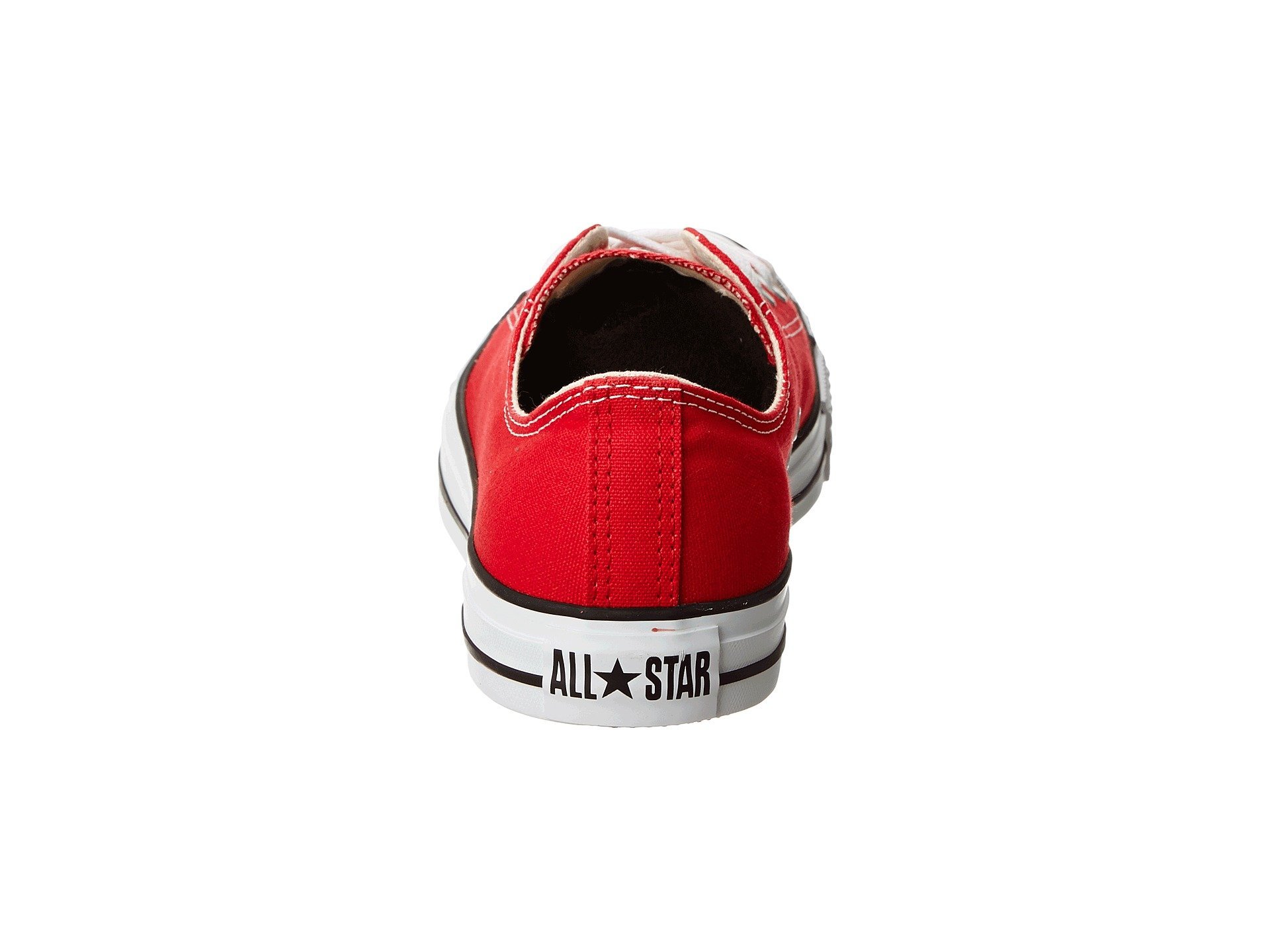 Converse Chuck Taylor All Star High Top Sneakers - Red (Size 10) | Classic Canvas Shoes for Men & Women | Perfect for Casual Wear, Street Style & Everyday Fashion