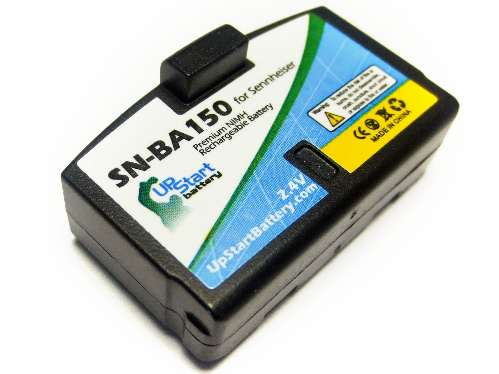 2 Pack Replacement Battery for Sennheiser IS300 & BA151 Headsets - 60mAh 2.4V Ni-MH Rechargeable Battery - Perfect for Office, Call Center, and Customer Service Headsets