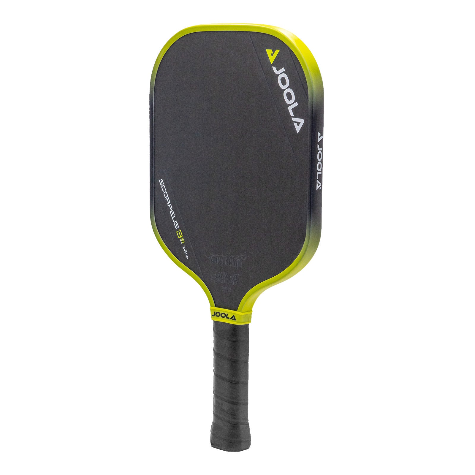 JOOLA Anna Bright Scorpeus 3S 14mm Pickleball Paddle - Premium Carbon Fiber Surface for Enhanced Spin & Control - Perfect for Competitive Play & Outdoor Pickleball Games