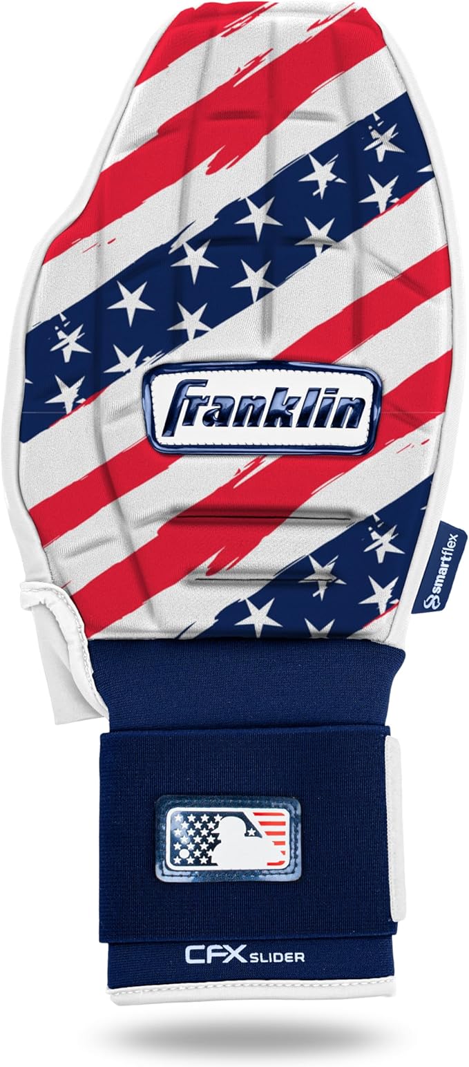 Franklin CFX PRT Sliding Glove for Baseball - Senior Size (2025) - Perfect for Training, Games & Fielding Practice