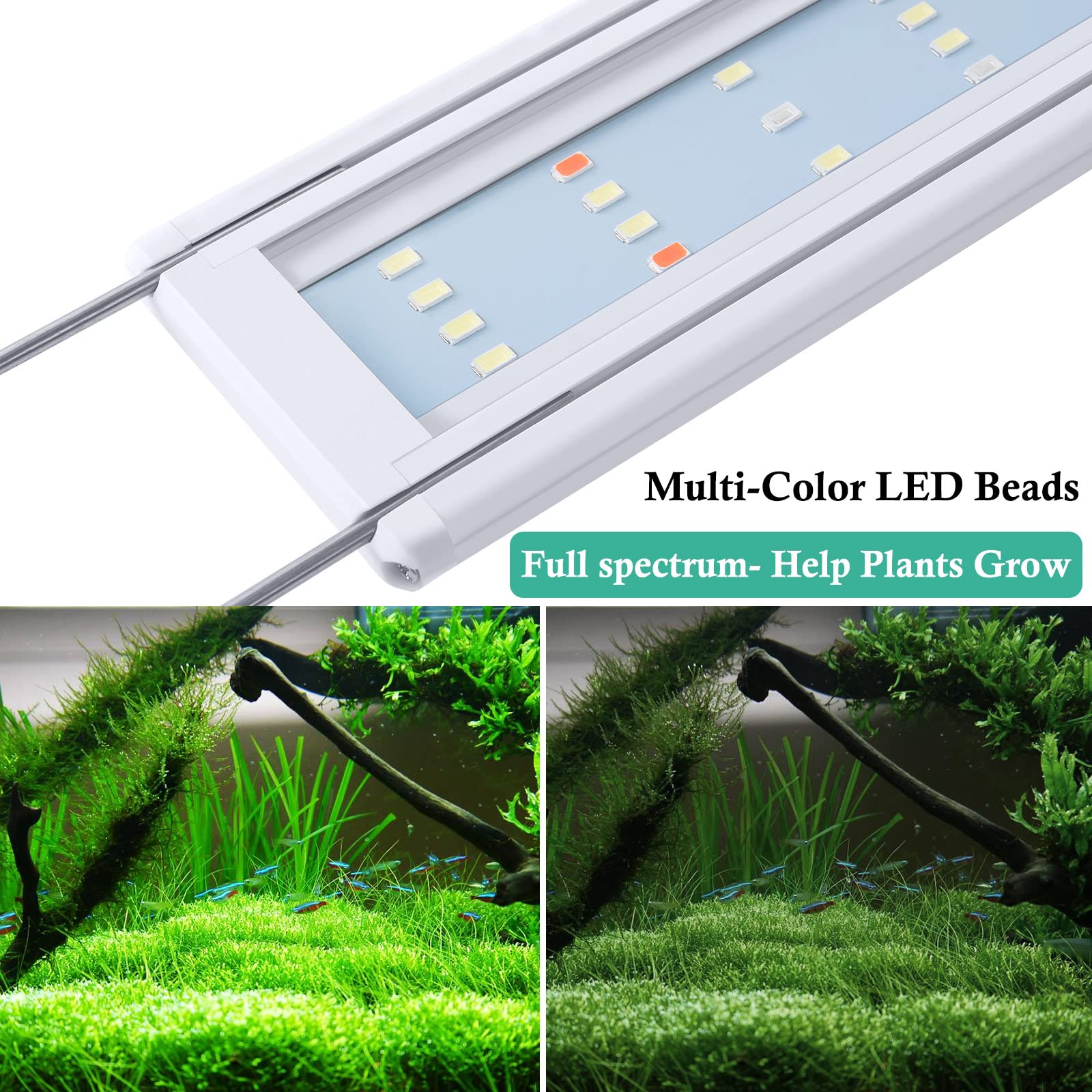 HITOP LED Aquarium Light 24-32