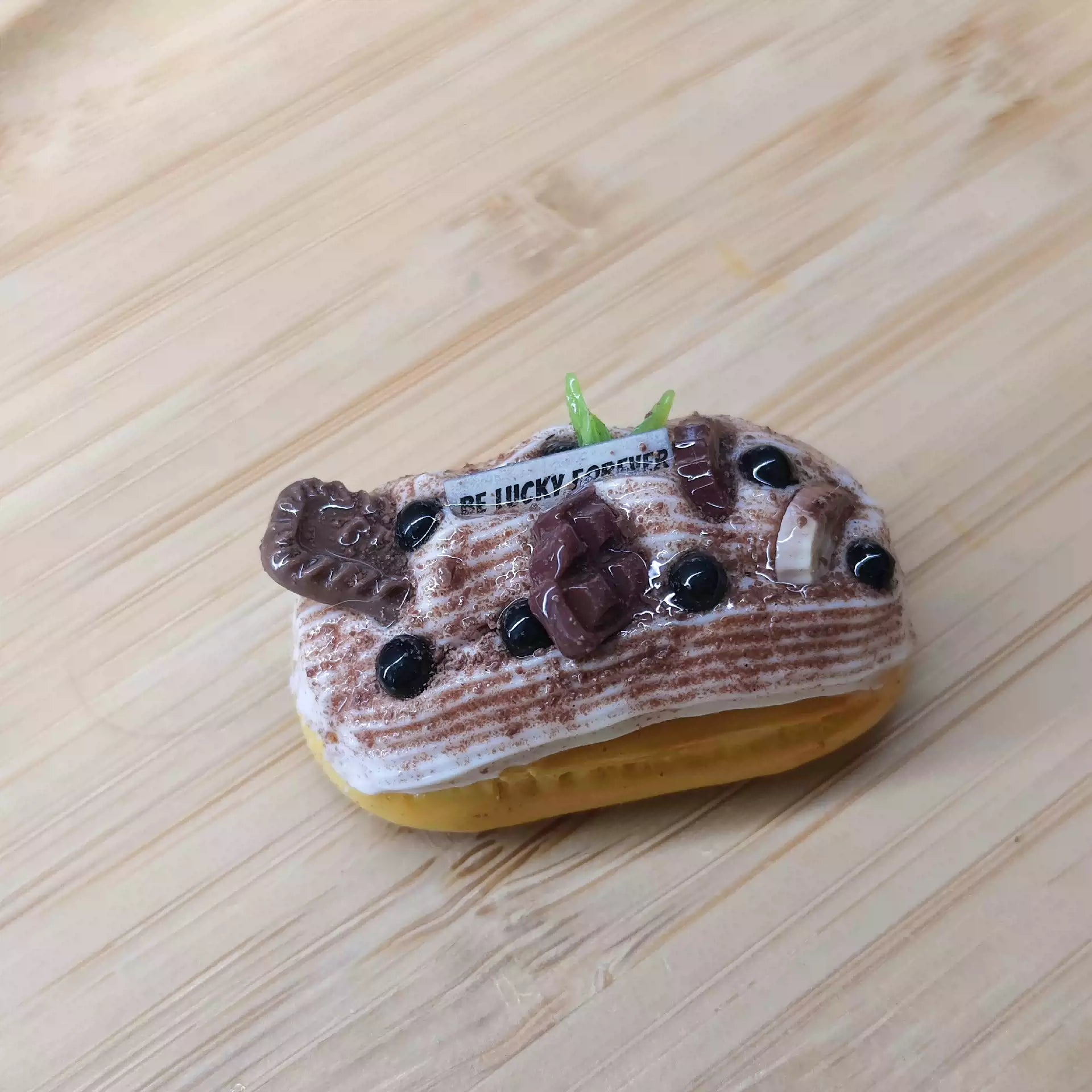Handmade Resin Clay Food Collection Keycaps - Custom Stone Plastic Clay Artisan Keycaps for Mechanical Keyboards | Unique Keyboard Decor for Gaming & Office Use