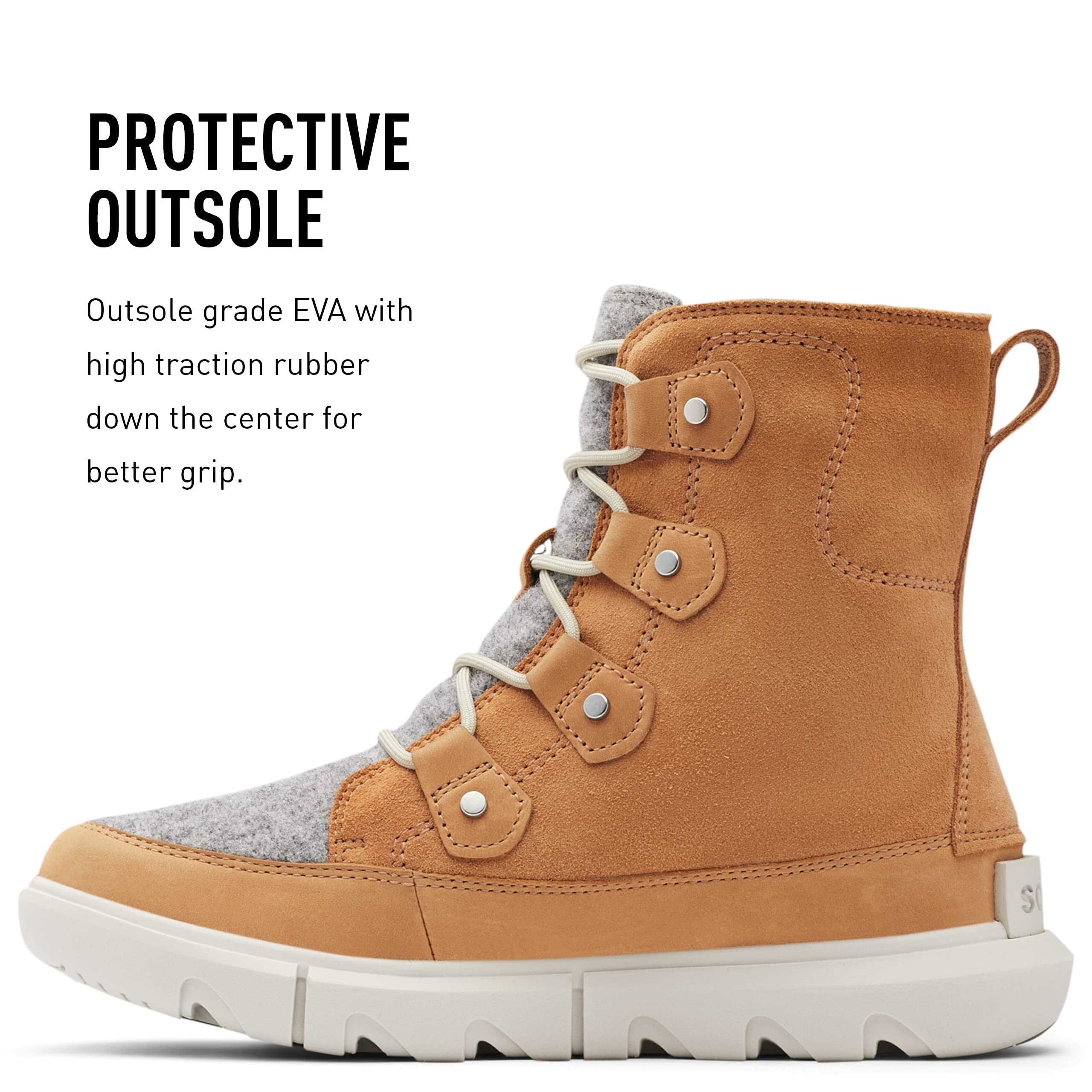 Sorel Women's Explorer™ II Joan Waterproof Winter Boots - Warm & Comfortable Snow Boots for Women | Perfect for Hiking, Snowshoeing & Cold Weather Adventures