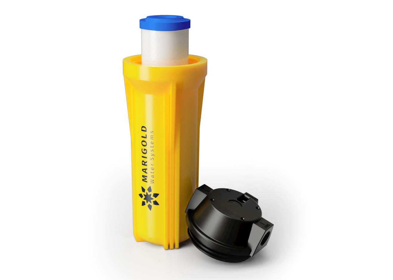 Marigold Under Sink Water Filtration System - Continuous Cleaning & Purification for Clean Drinking Water | Perfect for Kitchen, RV & Home Use