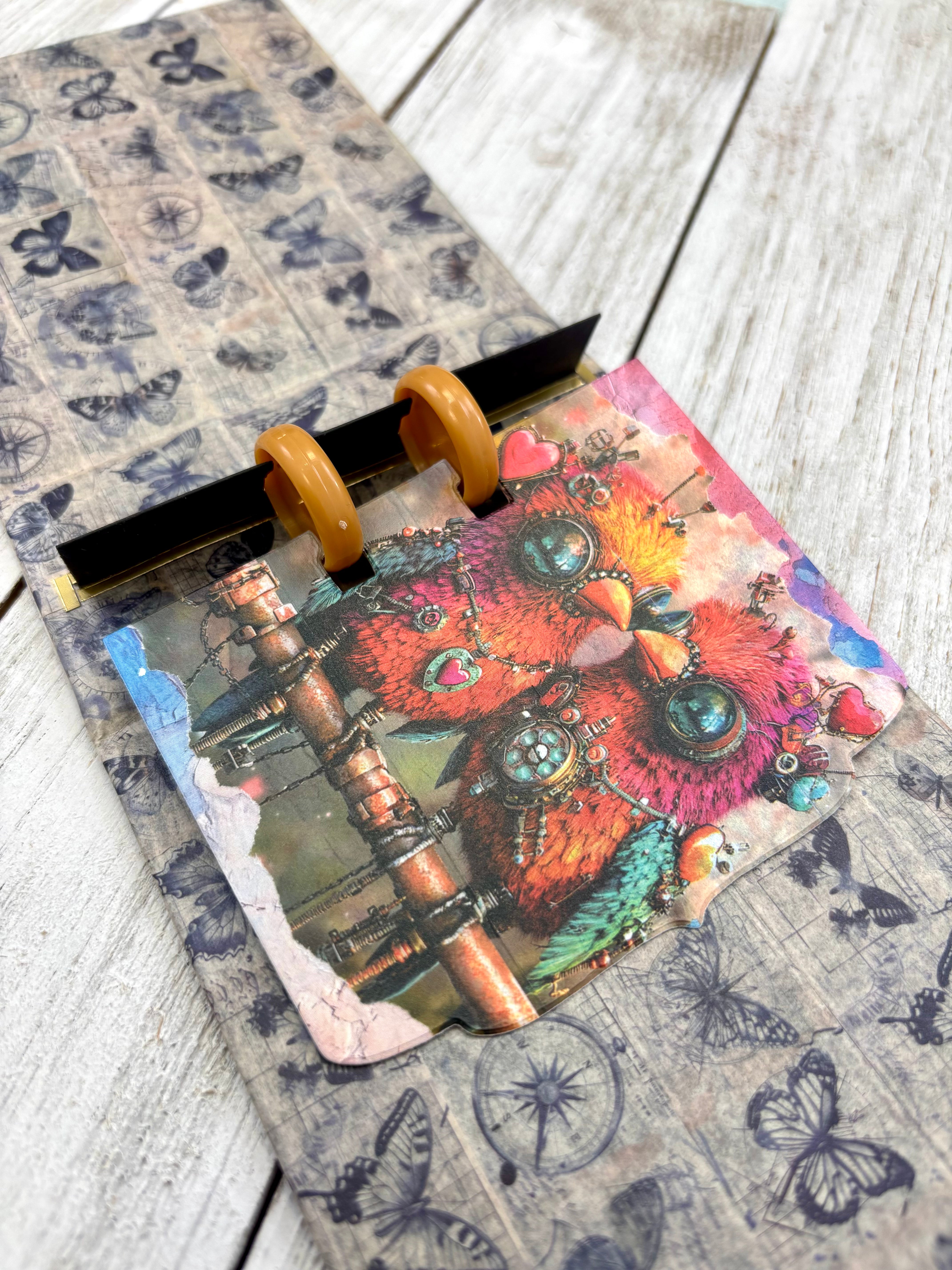 AALL and Create Caramel Binding Discs - Perfect for Scrapbooking, Card Making, and DIY Craft Projects