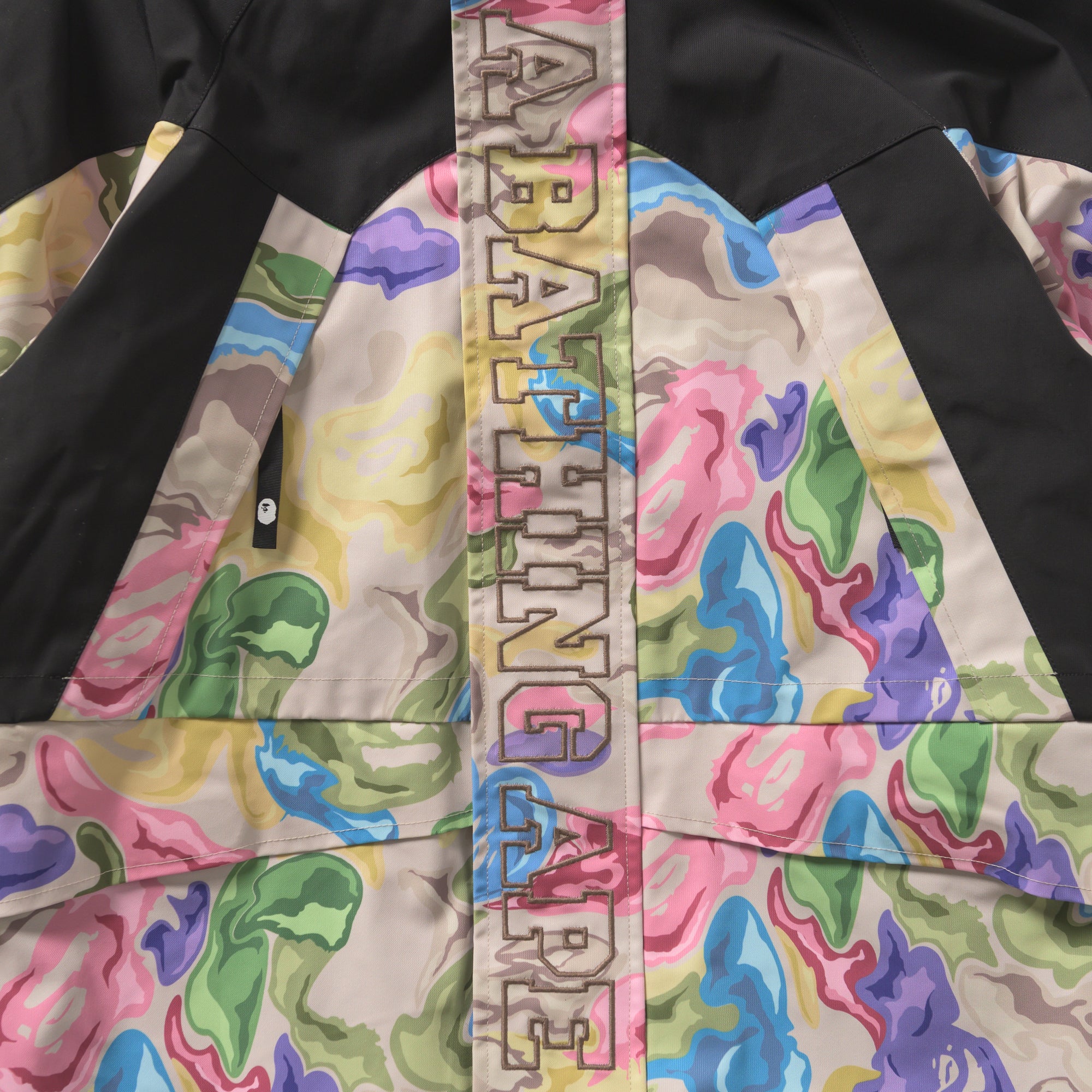 BAPE Art Camo Snowboard Jacket - Waterproof Winter Coat for Men & Women | Skiing, Snowboarding & Outdoor Adventures