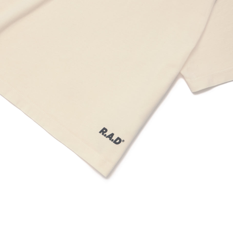 Custom Logo Crop Tee - Off White Women's T-Shirt for Casual Wear, Street Style & Summer Outfits