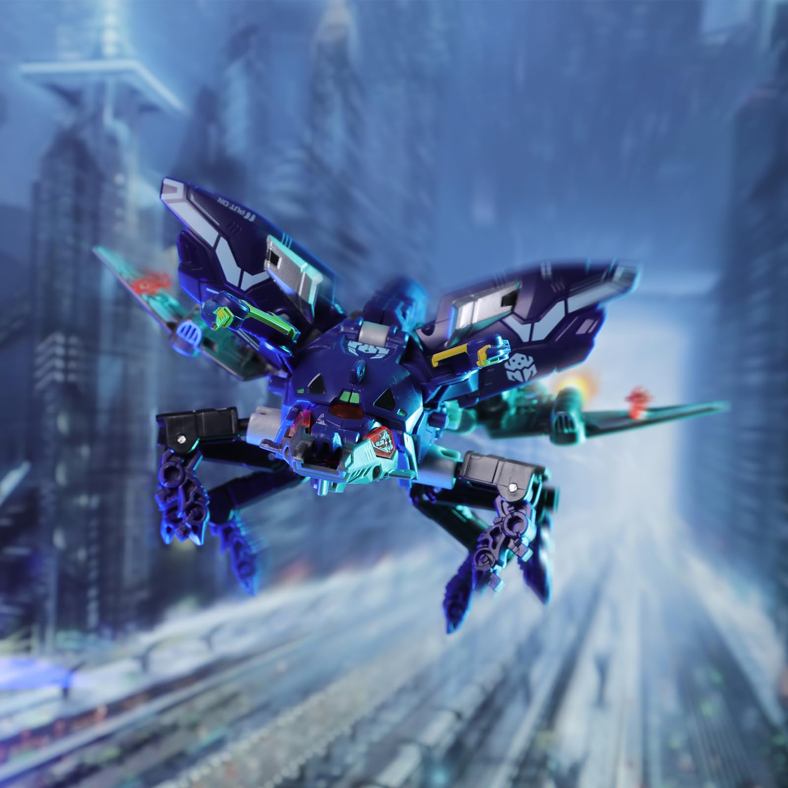 52TOYS BeastBox BB-36 Nightcrawler Transforming Robot Toy - Convertible Mecha & Cube Action Figure - Perfect Birthday Gift for Teens & Adults - Collectible for Home Display & Gaming Battles