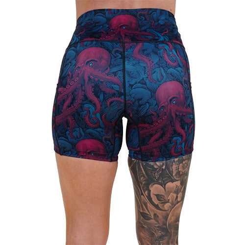 Kraken Men's Athletic Shorts - Lightweight Quick-Dry Workout Running Gym Shorts for Men - Perfect for Running, Training & Outdoor Activities