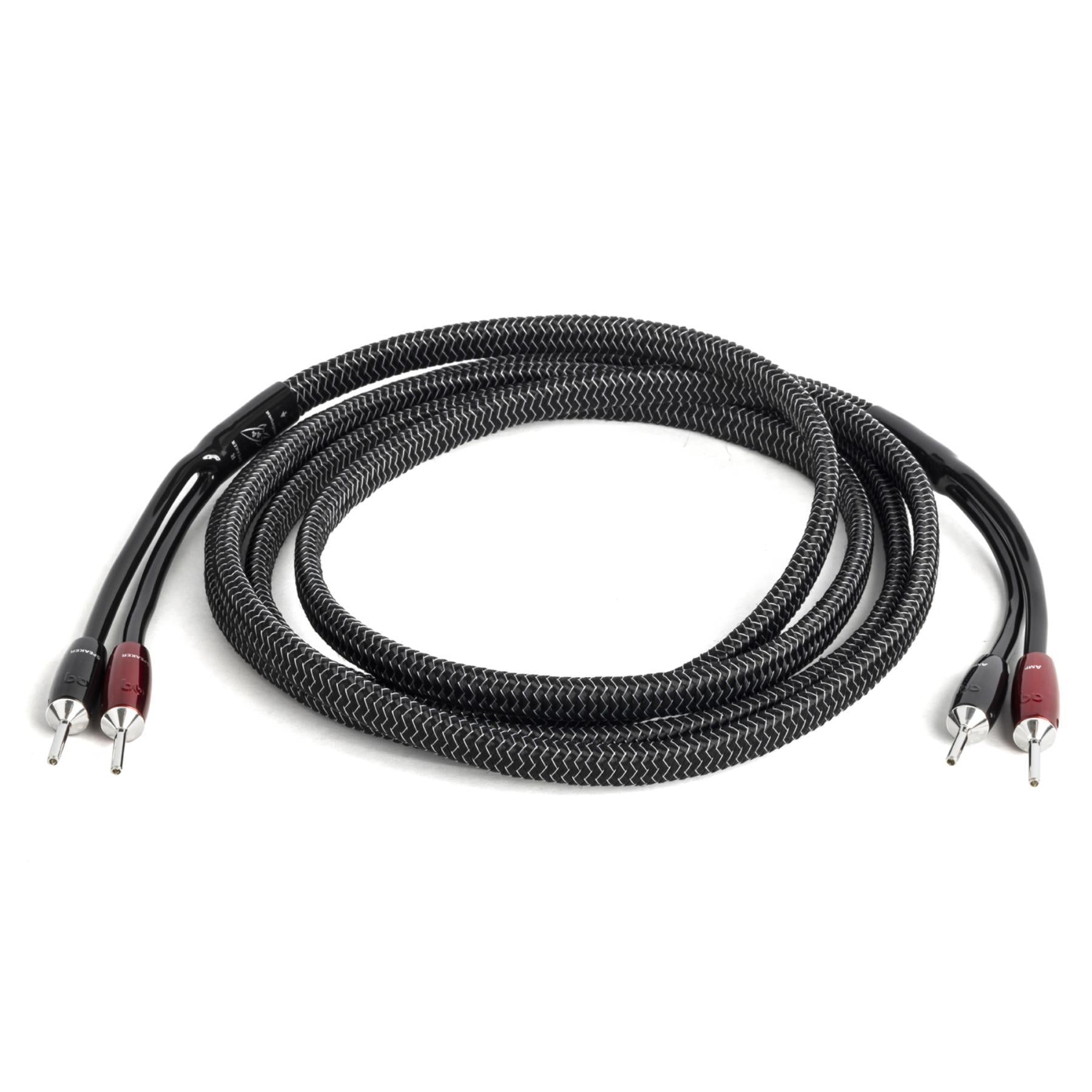AudioQuest Rocket 44 High-Performance Speaker Cables - Premium Oxygen-Free Copper for Crystal Clear Audio - Perfect for Home Theater & Hi-Fi Sound Systems