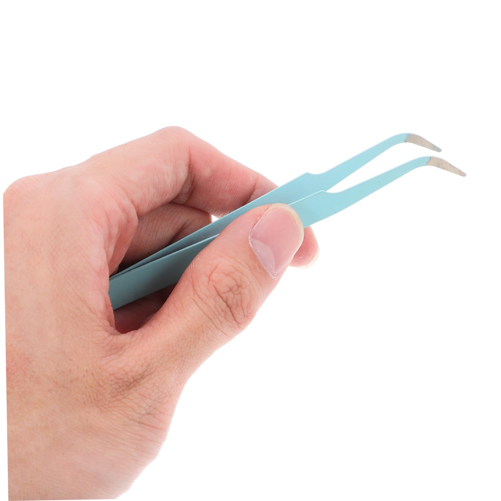 Beautifu Cute Stainless Steel Tweezers Set - 5-Piece Precision Tools for Crafting, Scrapbooking, Eyelash Extensions, Nail Art, Jewelry Making & Electronics Repair | Perfect for DIY Projects, Beauty Salon & Home Use