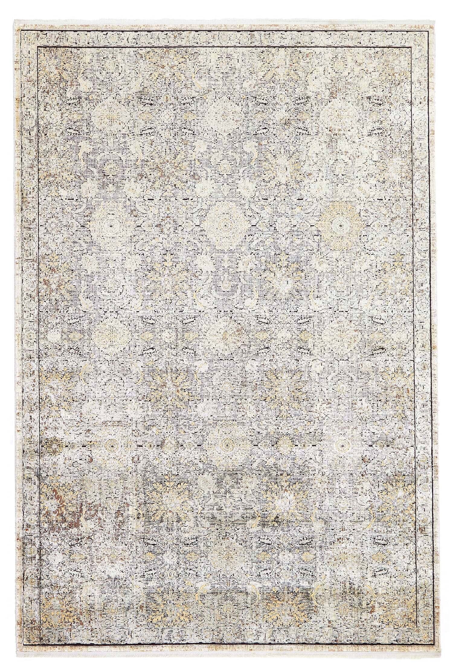 Abstract Area Rugs - Premium Acrylic Modern & Classic Design Non-Slip Living Room Rug 5'3