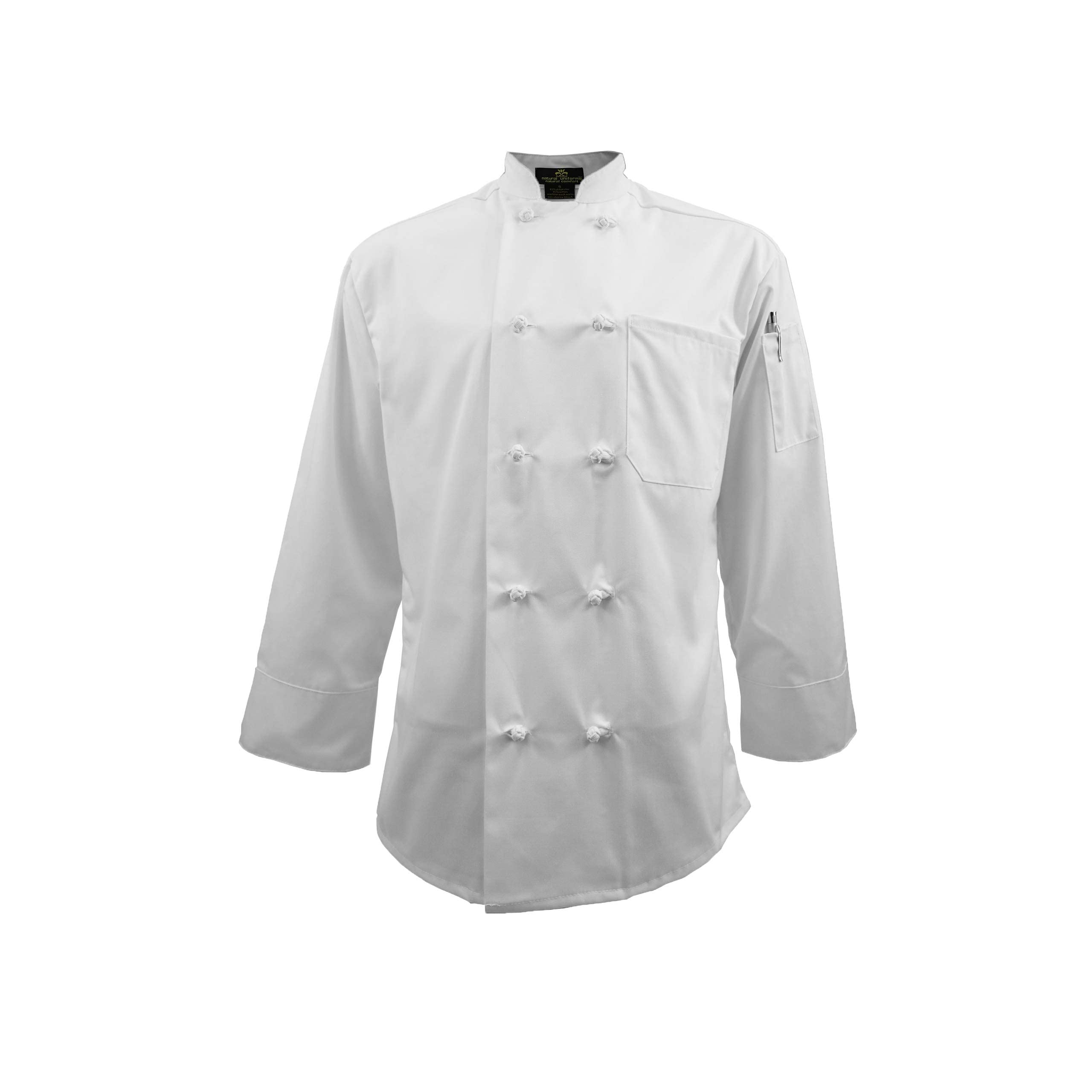 Professional Men's Chef Uniform Set - Breathable Chef Coat & Pants for Cooking, Baking & Culinary Work | Restaurant Kitchen & Home Cooking Outfit