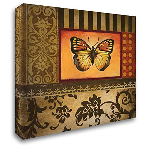 Poloson Kimberly 20x20 Inch Gallery Wrapped Canvas Art - Over The Rainbow IV Painting - Modern Home Wall Decor for Living Room, Bedroom & Office