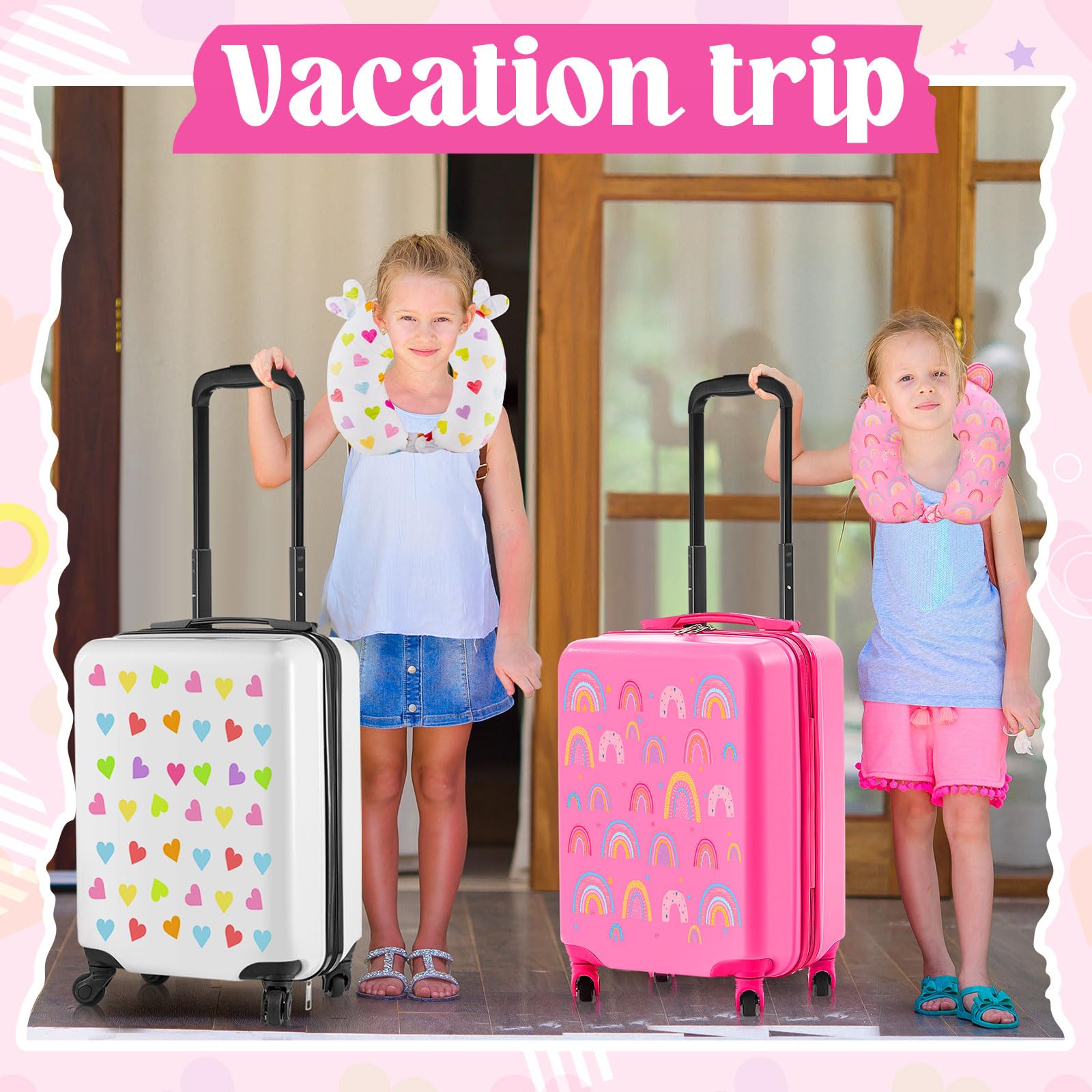 Sanwuta 6-Piece Kids Luggage Set - 18